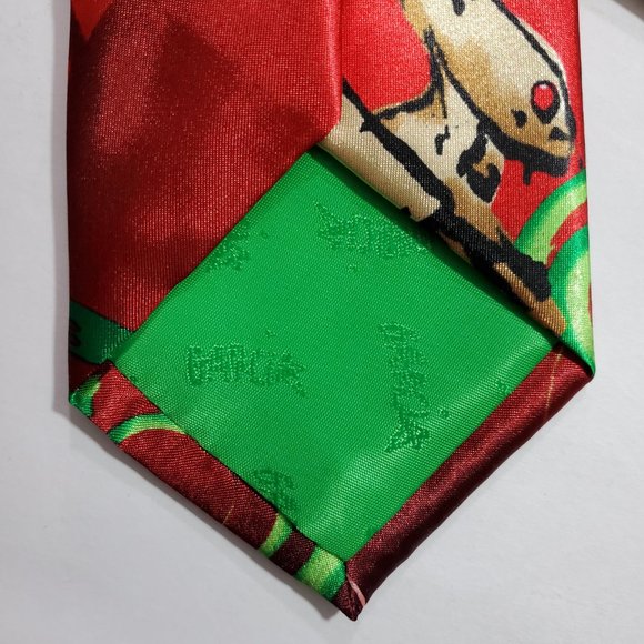 NWT Jerry Garcia Mens Neck Tie Holiday Christmas Reindeer Dracula Claus Santa - Picture 6 of 8